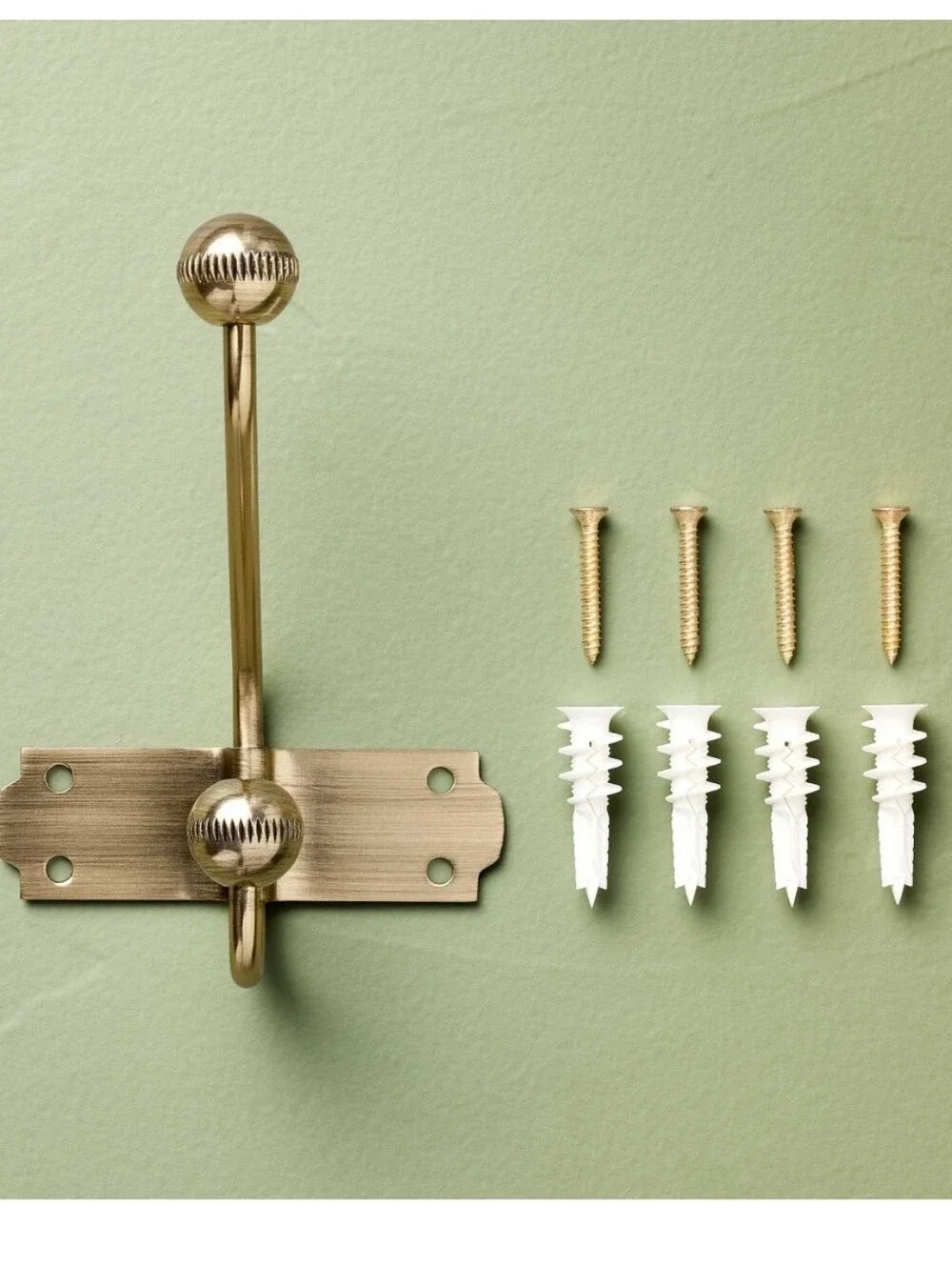 Hearth & Hand Brass Single Wall Hook Set Of 2